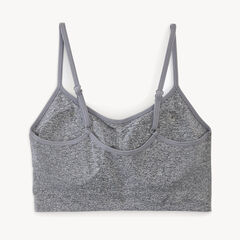 Seamless Bralette, 3-Pack,Antique White Wash,large