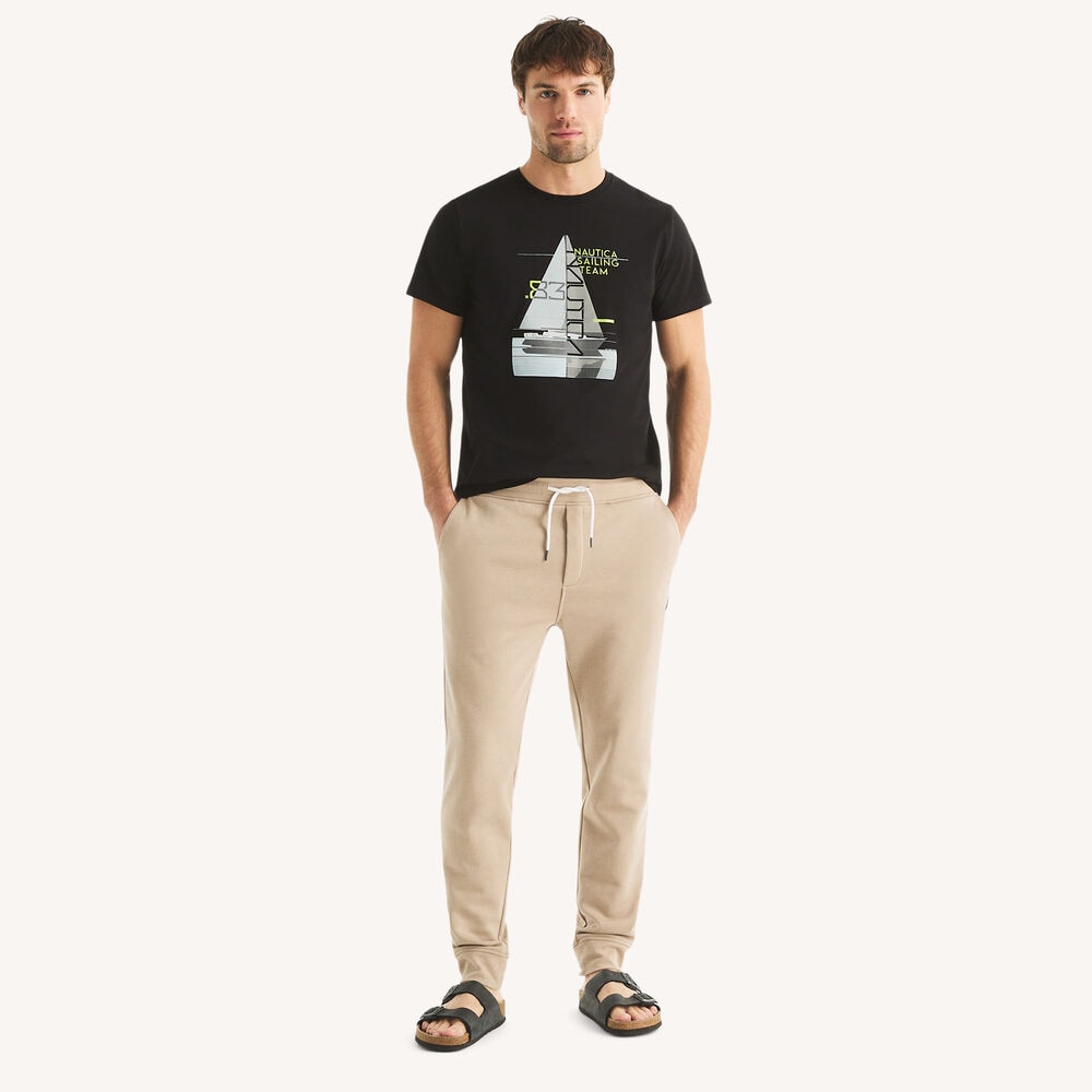 Sailing Team 83 Graphic T-Shirt,True Black,large