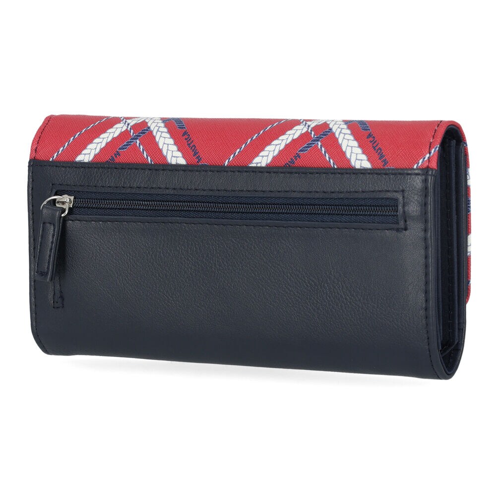 Money Manager Rope Wallet,Nautica Red/Orange,large