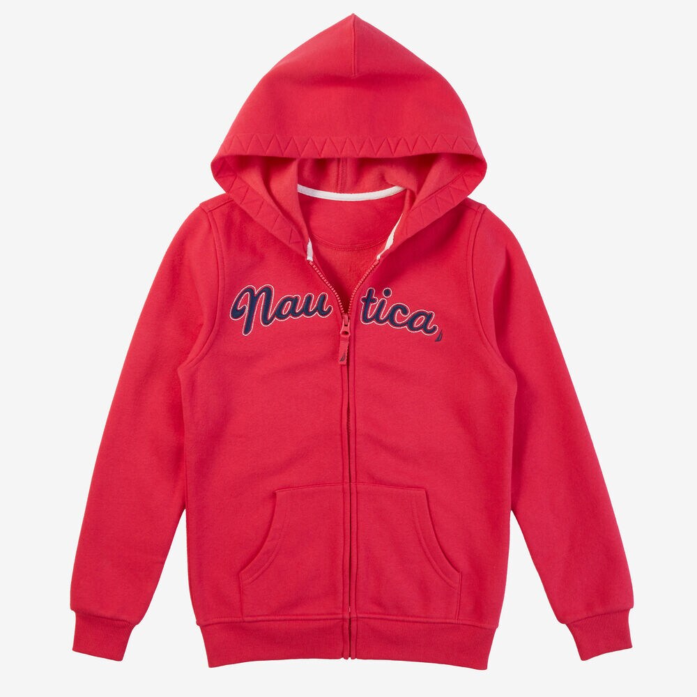  Girls' Anchor Hoodie (8-16),Fancytail Fuschia,large