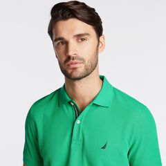 CLASSIC-FIT PERFORMANCE POLO,Bright Green,large
