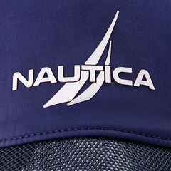 BRAND ICON EMBROIDERED CAP,Navy,large