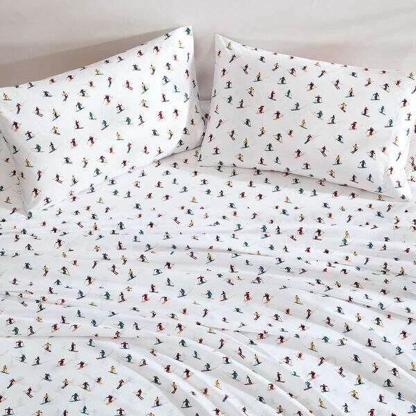 Apr&eacute;s Skier Twin Sheet Set