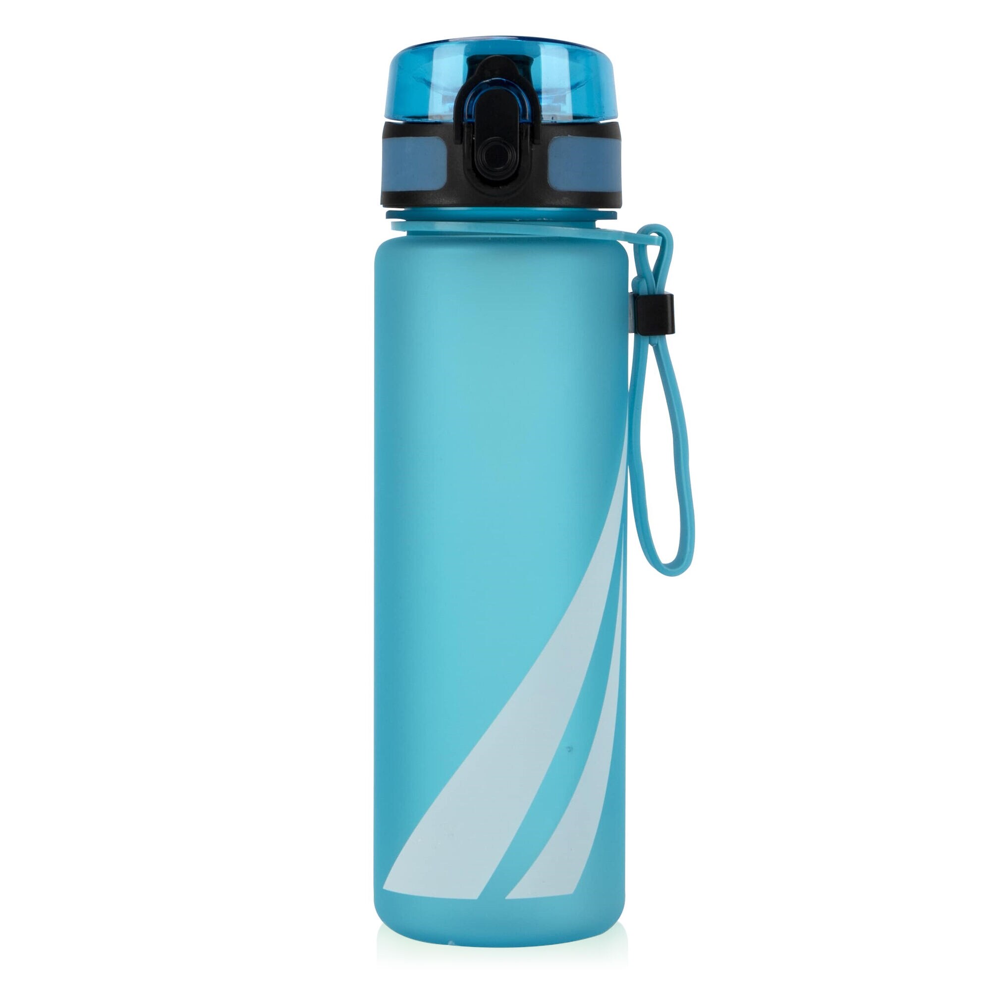 BRAND ICON OPAQUE LOCK TOP WATER BOTTLE,Ice Blue,large
