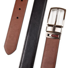 Enamel Logo Belt,Raw Umber,large