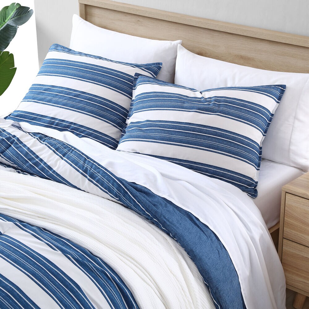 STRIPED COMFORTER-SHAM SET,Multi,large