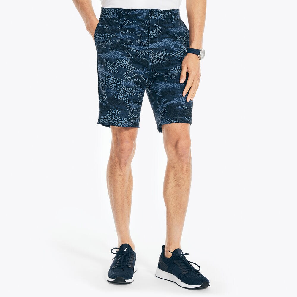 NAVTECH 8.5" PRINTED SHORT,Pure Adriatic Sea Wash,large