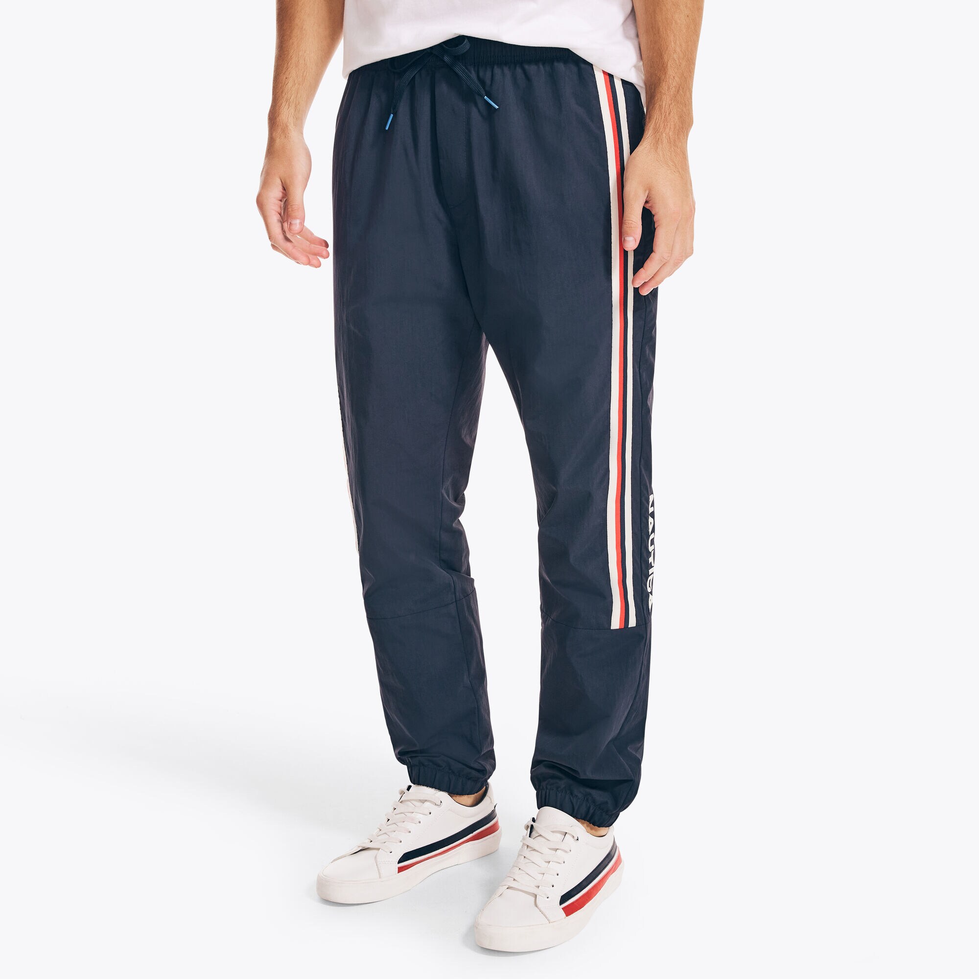REISSUE SIDE-STRIPE TRACK PANT,Navy,large