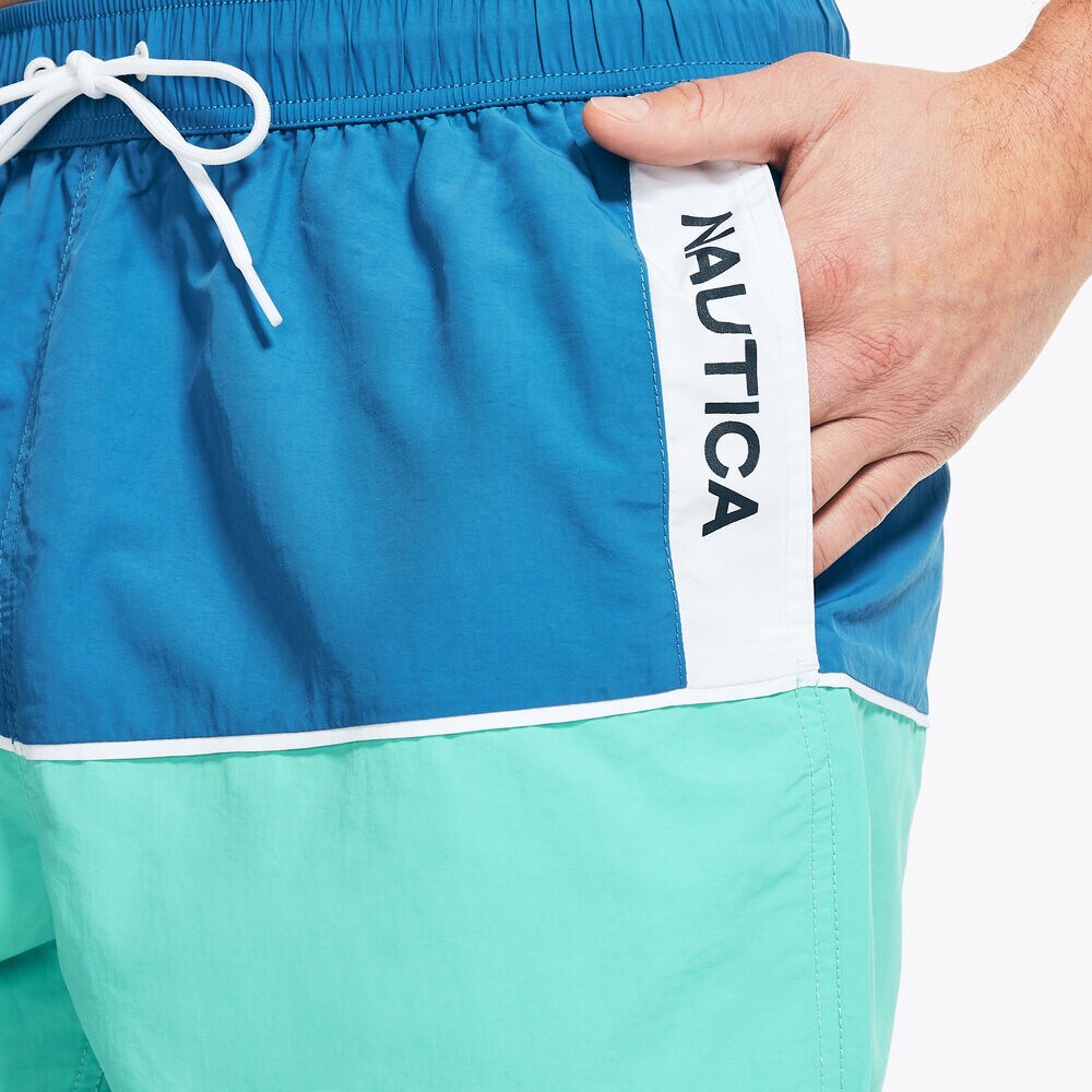 6" COLORBLOCK QUICK-DRY SWIM,True Navy,large
