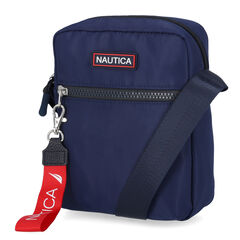 Diver Reporter Crossbody Bag,Workshirt Blue,large