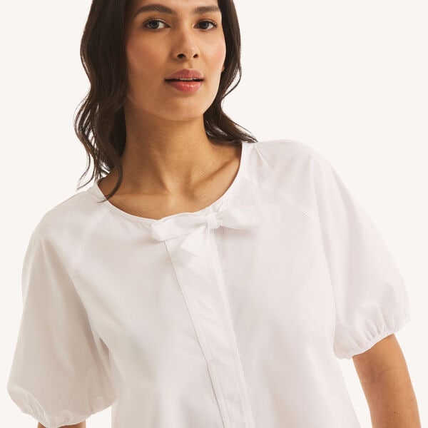 Side-Bow Blouse