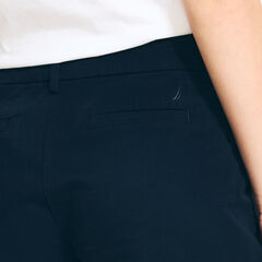 4" STRETCH-TWILL SHORT,Stellar Blue Heather,large