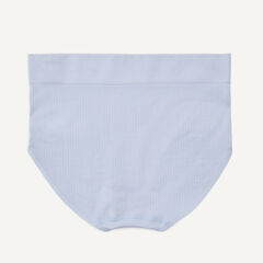 Ribbed Seamless Brief, 5-Pack,Pale Blue,large