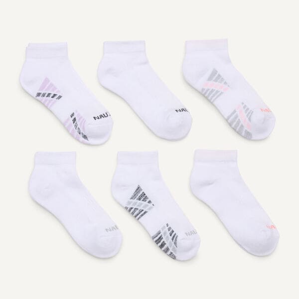 Athletic Quarter Socks, 6-Pack