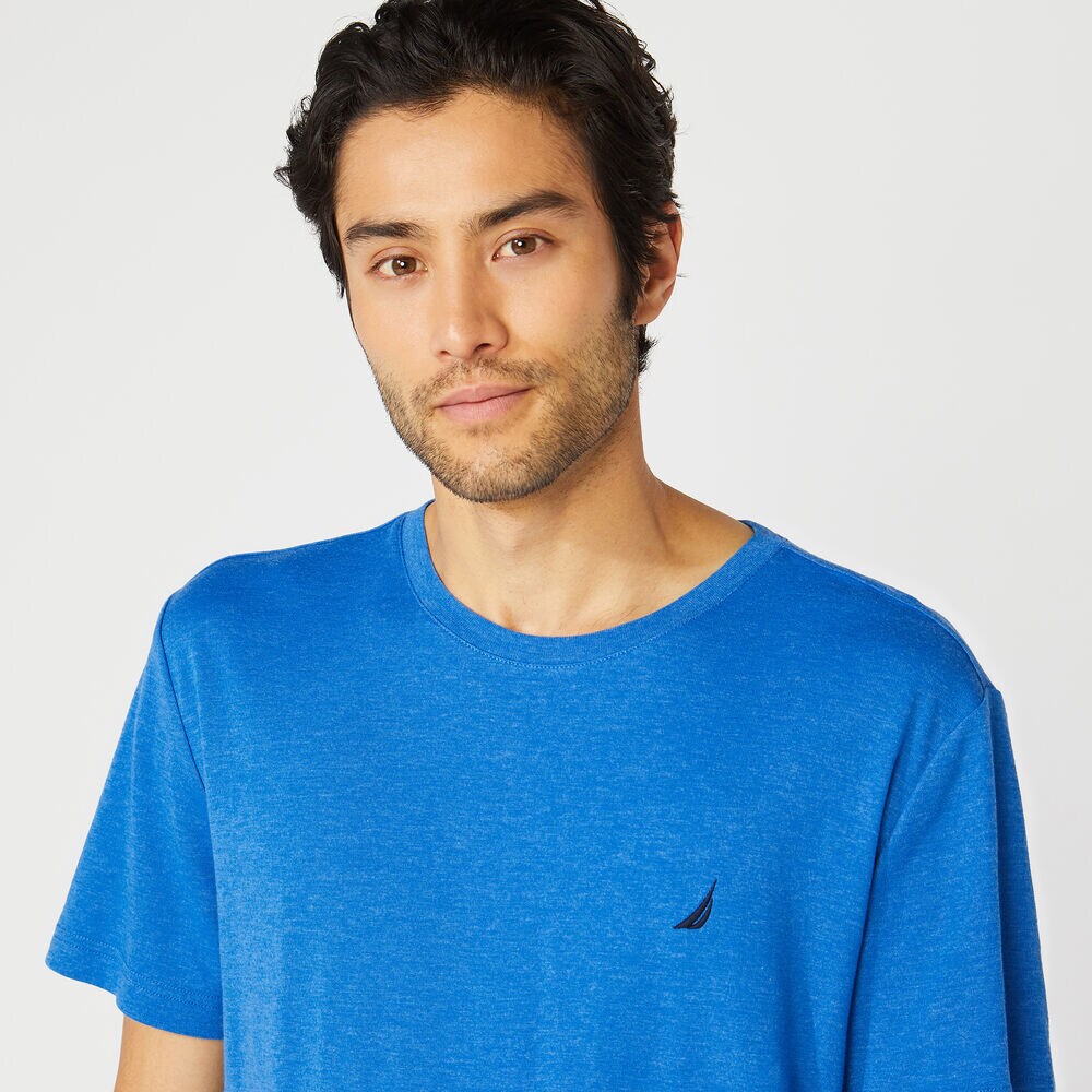 CREWNECK SLEEP T-SHIRT,True Navy,large