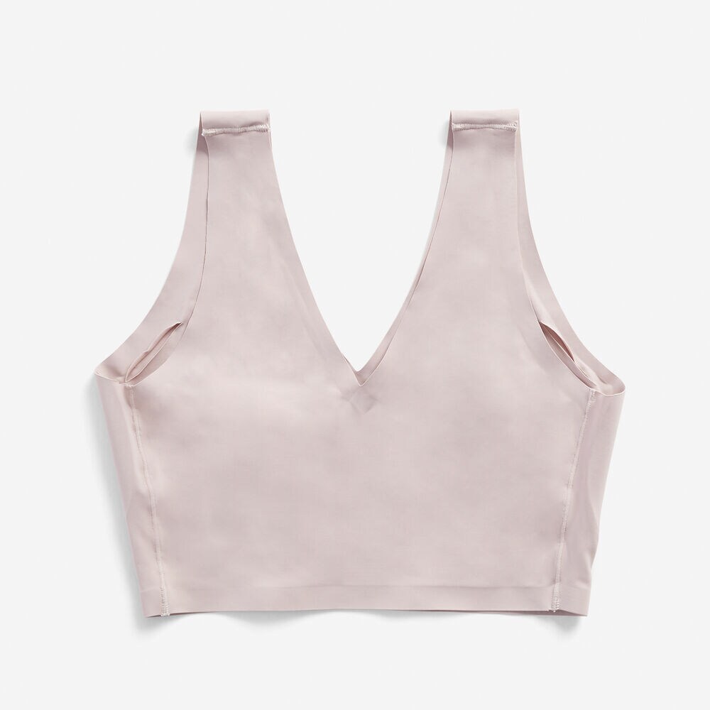 SEAMLESS LOGO BRALETTES, 3-PACK,True Black,large