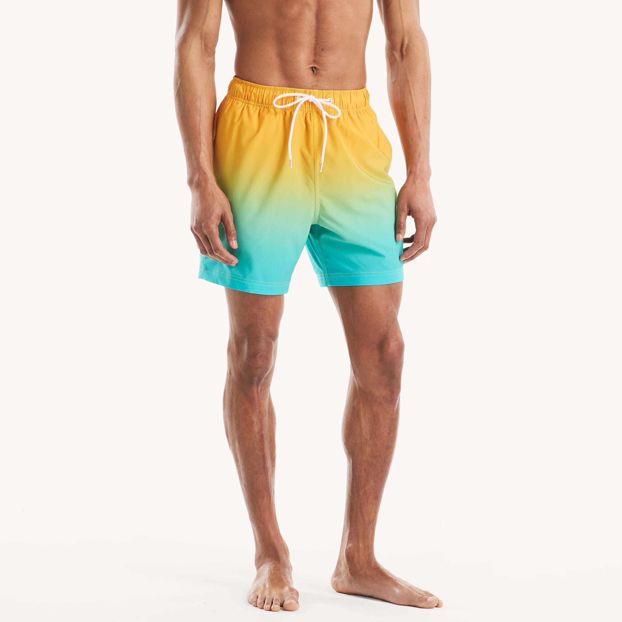Beach Boys x Nautica 6" Quick-Dry Swim,Old Gold,large