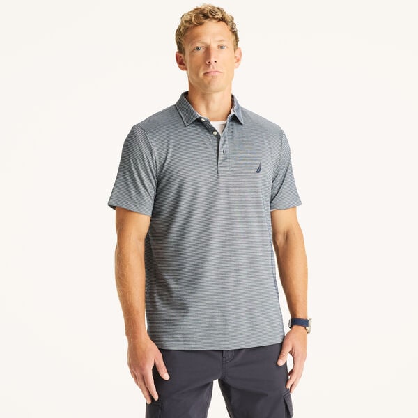 Navtech Striped Polo