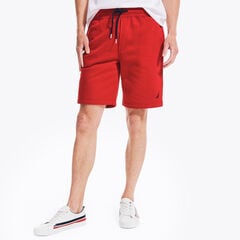 9” FLEECE SHORT,Nautica Red,large