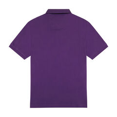 BIG & TALL STRETCH MESH POLO,Blackberry,large