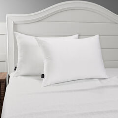 Embossed Ocean Waves King 2pc Pillows,Antique White Wash,large