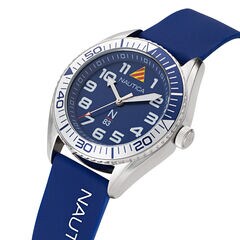 FINN WORLD SILICONE 3-HAND WATCH,Multi,large