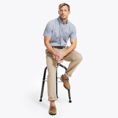 WRINKLE-RESISTANT WEAR TO WORK SHORT-SLEEVE SHIRT,Cyclone,large