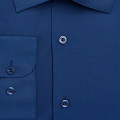 Slim Fit Wrinkle-Resistant Dress Shirt,Bolt Blue,large