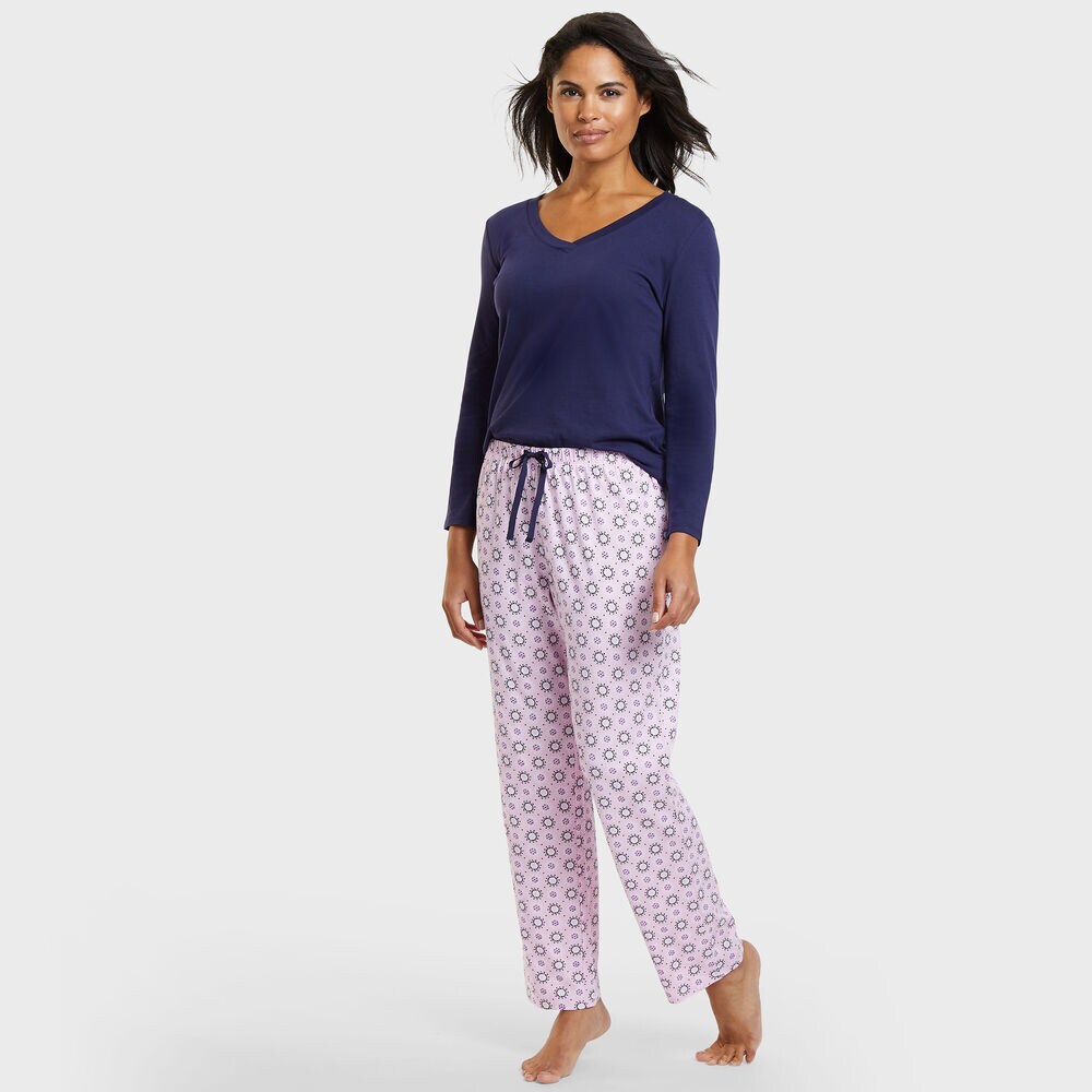 Snow Geo Pajama Set,Assorted B,large