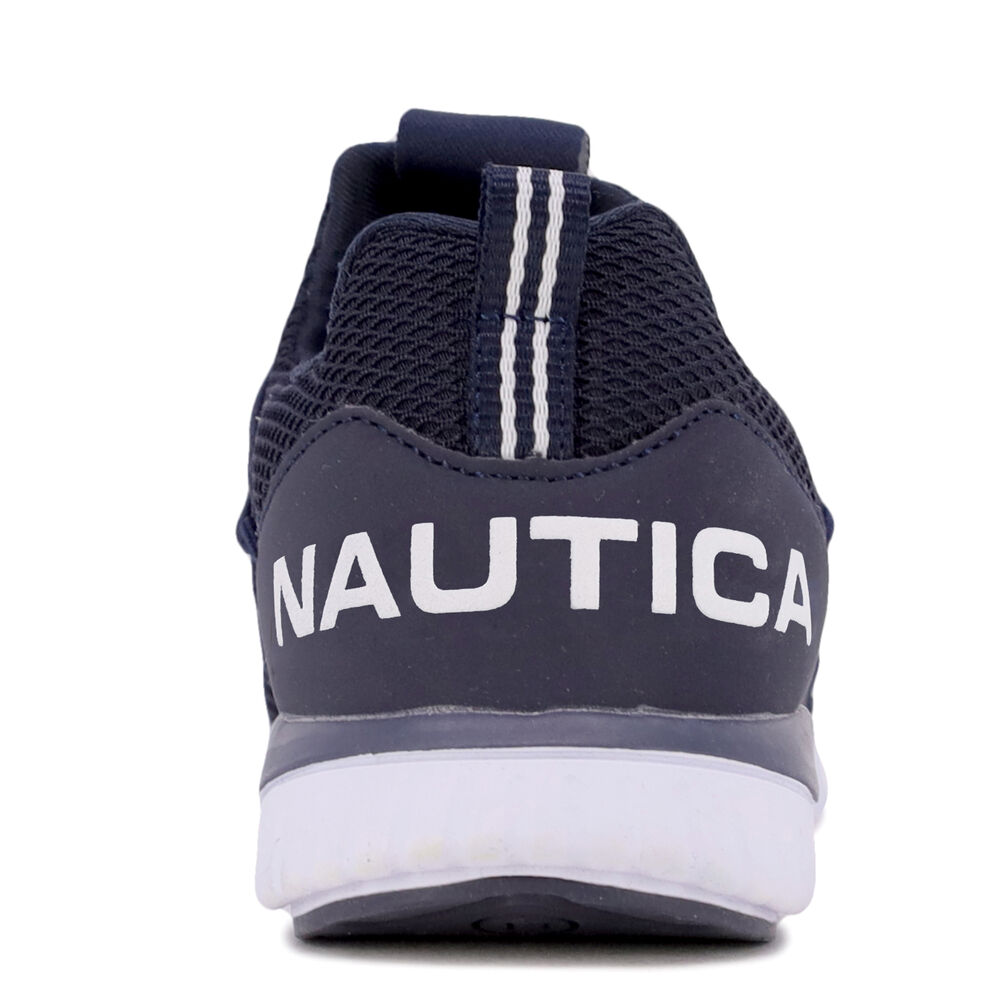 Boys' Logo Slip-On Sneaker,Ice Blue,large