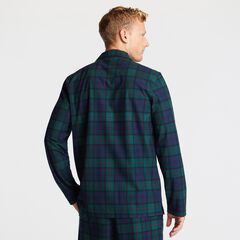 PLAID PAJAMA SET,Kelp Seas,large