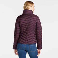 REVERSIBLE PACKABLE HOODED COAT,Raisin,large