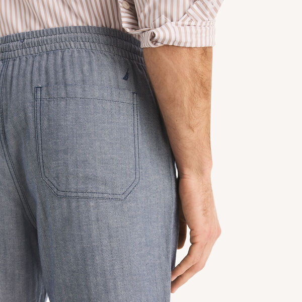 7" Herringbone Pull-On Short