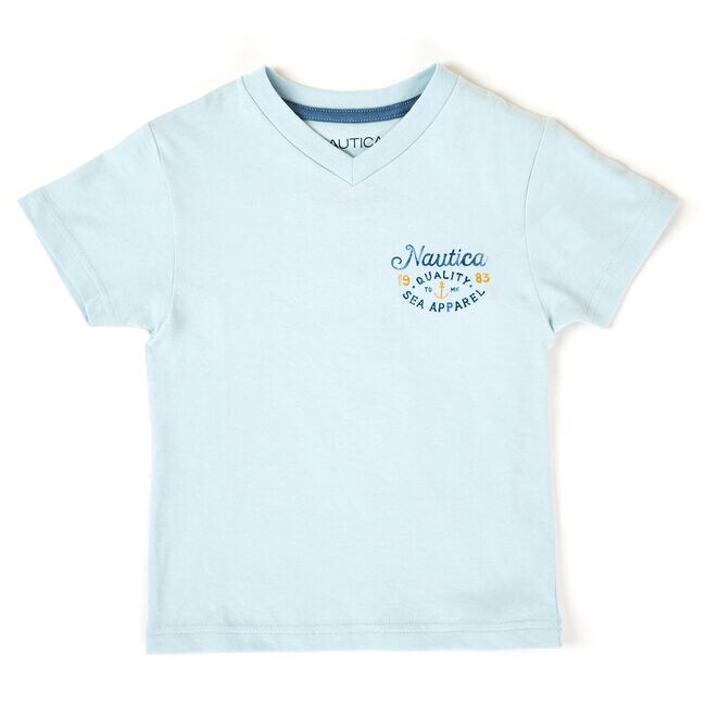 Toddler Boys Ashton Fish Back Graphic Tee 2t 4t Nautica
