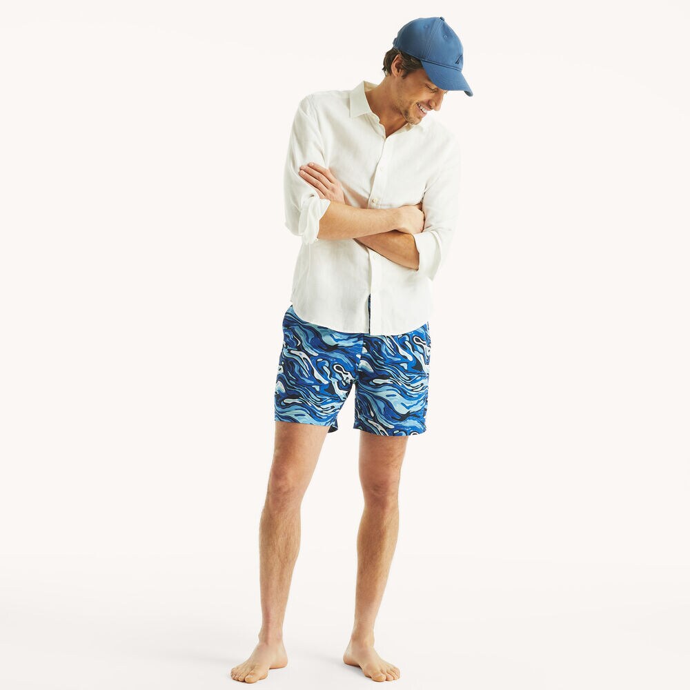 6" Quick-Dry Swim,Navy,large