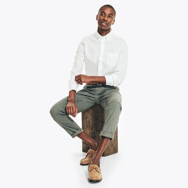 Slim Fit Wrinkle-Resistant Deck Shirt
