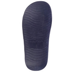 BOYS' LOGO SLIDE SANDAL,Ice Blue,large