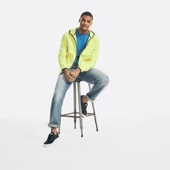 COMPETITION FULL-ZIP HOODIE,Blazing Yellow,large