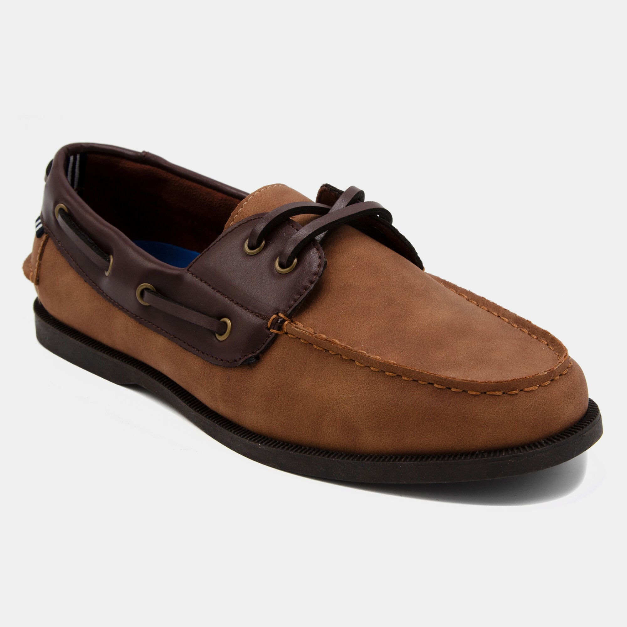 Nueltin 2 Boat Shoe in Tan,Tan,large