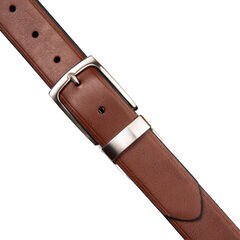 Enamel Logo Belt,Raw Umber,large