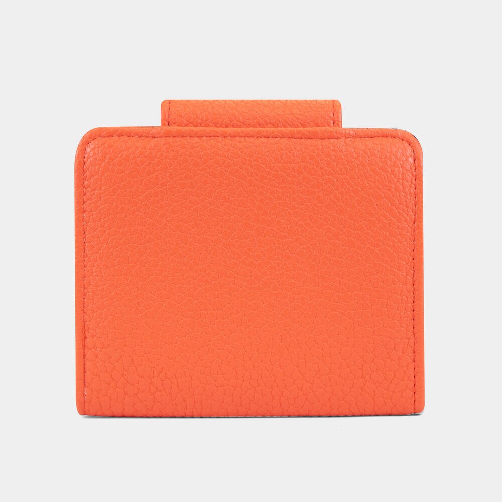 LOGO SNAP CARD CASE,Orange,large