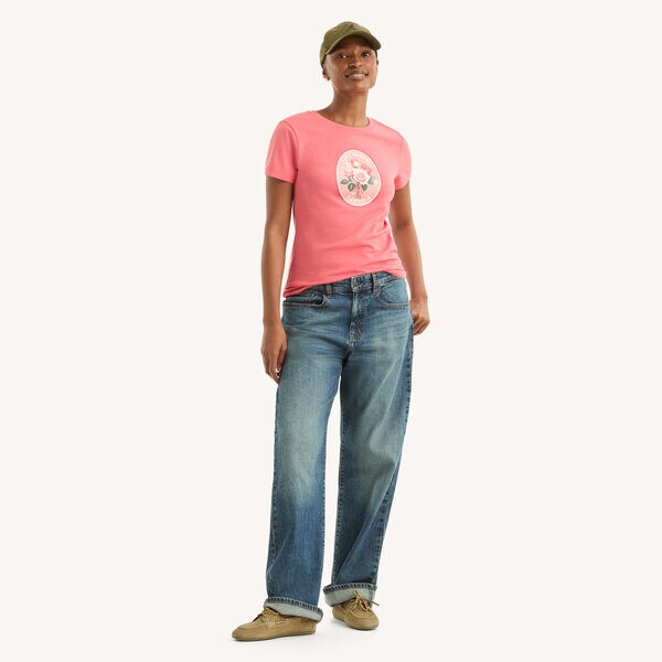 Rhinestone Love Blooms Graphic T-Shirt