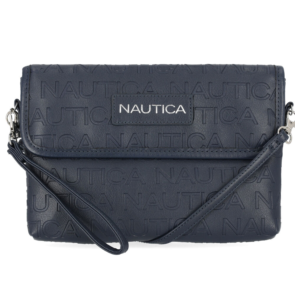 Mini Wristlet Crossbody Bag,Aqua Isle,large