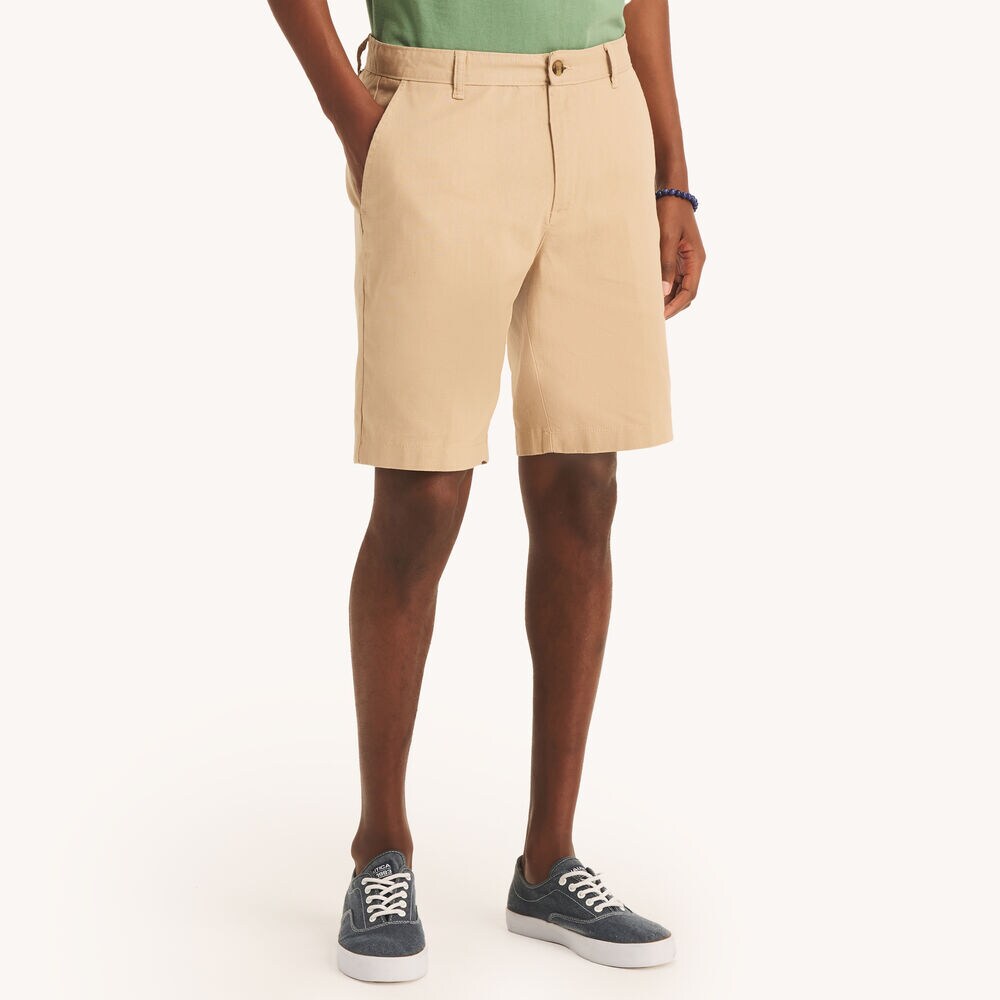 8.5" Linen Deck Short,Tuscany Tan,large