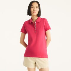 5-Button Polo,Melonberry,large