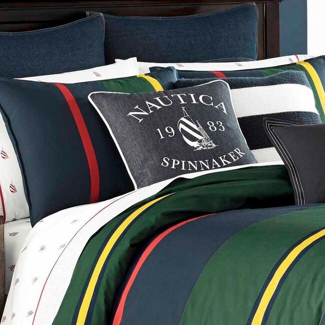 Heritage Classic Stripe Duvet Set Nautica