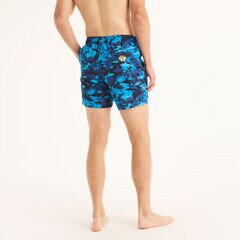 Shark Week x Nautica Sustainably Crafted 6" Camo Print Swim,Bright Cobalt,large