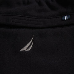 Big & Tall brand icon Fleece Jogger,True Black,large