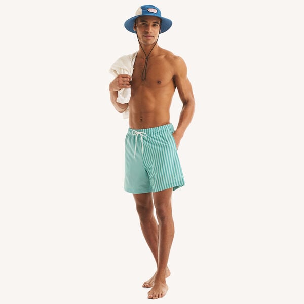 6" Striped Quick-Dry Swim