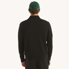 Navtech Quarter-Zip Sweater,True Black,large